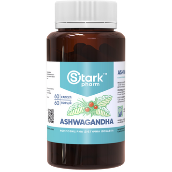 Фото Stark Ashwagandha 500 мг 60 капсул