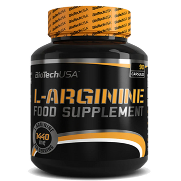 Фото Амінокислота L-Arginine, 90 caps. Biotech