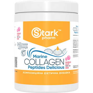 Фото Stark Marine Collagen Peptides Delicious 340 грамів