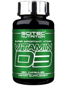 Фото Vitamin D3 Scitec Nutrition - 250 капсул