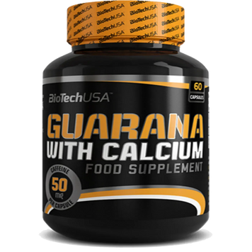 Фото Передтренувальний комплекс Guarana with Calcium, Biotech USA