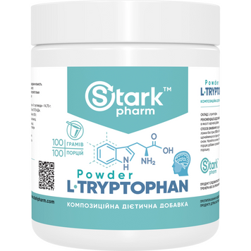 Фото Stark L-Tryptophan 100 грамів