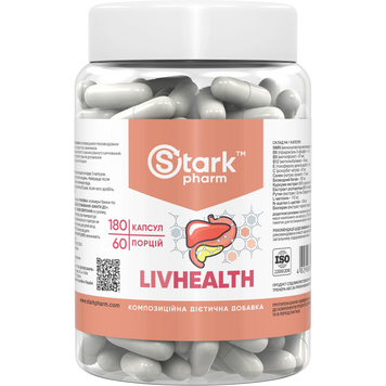 Фото Stark LivHealth 180 капсул