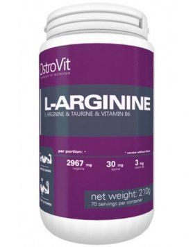 Фото L-Arginine, 210 g. Ostrovit