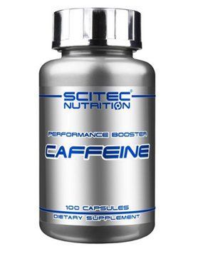 Фото Передтренувальний комплекс Caffeine Scitec Nutrition, 100 капс.