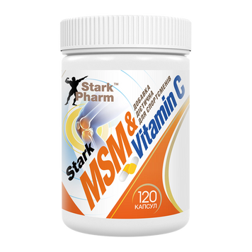 Фото Stark МSМ & Vitamin C 120 капсул