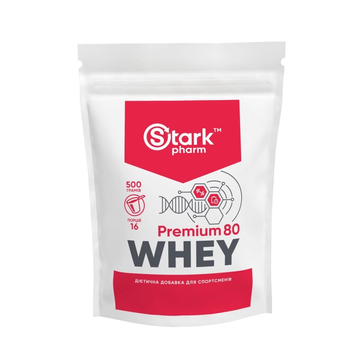 Фото Сироватковий протеїн Stark Pharm - Stark Whey 80 Premium