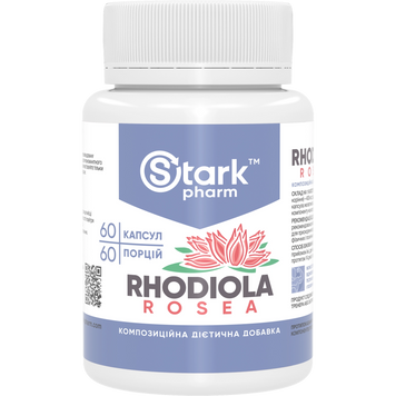 Фото Stark Rhodiola rosea 400 мг 60 капсул