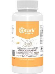 Фото Stark Glucosamine Chondroitin MSM & Hyaluronic Acid 120 капсул