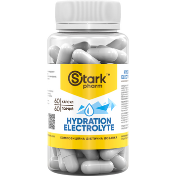 Фото Stark Hydration Electrolyte 60 капсул (електроліти для тривалих тренувань)