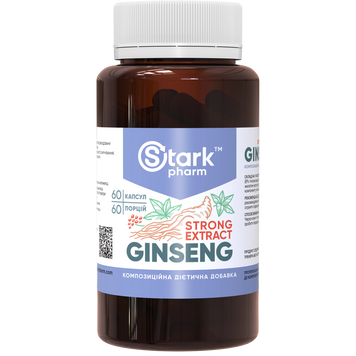 Фото Stark Ginseng Strong Extract 60 капсул
