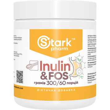 Фото Stark Inulin & FOS 300 грамів