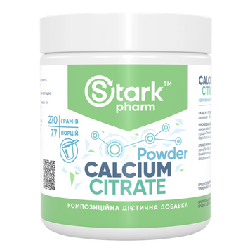 Фото Stark Calcium Citrate Powder 270 грамів