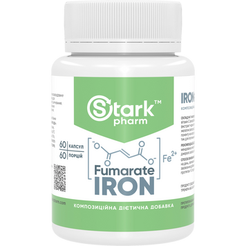 Фото Stark Iron Fumarate 50 мг 60 капсул