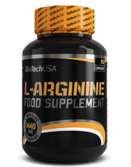 Фото Амінокислота L-Arginine, 90 caps. Biotech 
