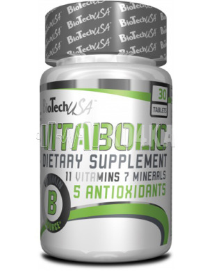 Фото Комплекс витаминов и минералов Vitabolic, Biotech USA, 30 таб.  