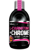 Фото Жироспалювач L-carnitine + Chrome Liquid 